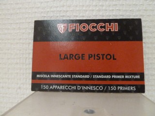 BOITE DE 150 AMORCES FIOCCHI LARGE PISTOL
