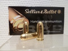 CARTOUCHE SELLIER-BELLOT CALIBRE 9 BROWNING COURT