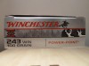 WINCHESTER CALIBRE 243W POWER-POINT 100 GRAINS