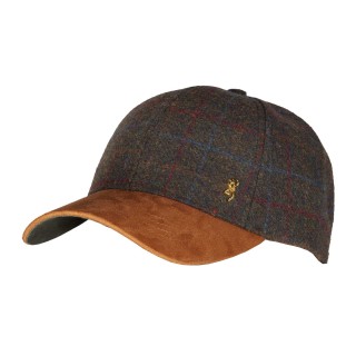 CASQUETTE BROWNING PAUL TWEED VERT