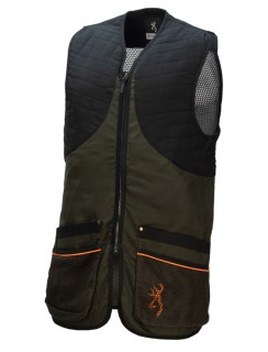 GILET DE TIR BROWNING CLASSIC NOIR / VERT