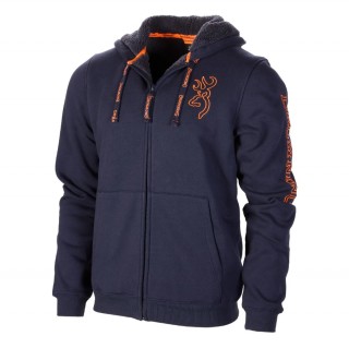 SWEATSHIRT BROWNING SNAPCHOT WARM BLEU