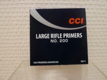 BOITE DE 100 AMORCES CCI LARGE RIFLE