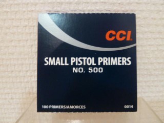 BOITE DE 100 AMORCES CCI SMALL PISTOL