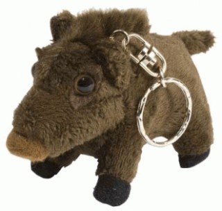 PORTE-CLE PELUCHE SANGLIER