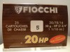 CARTOUCHE FIOCCHI 20 HP