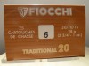 CARTOUCHE FIOCCHI TRADIONAL 20