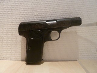 BROWNING M1910  CALIBRE 7.65 BROWNING