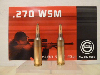 GECO CALIBRE 270WSM 1/2 Blindée 9,1G 140GR