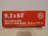 GECO CALIBRE 9,3X62 1/2 blindée  16,5G  255GR