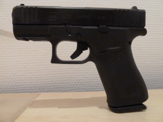 GLOCK 43X RAIL CALIBRE 9x19