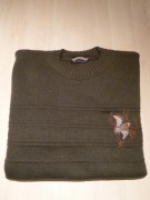 PULL TORSADE COL ROND BECASSE