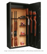 ARMOIRE FORTE 14 ARMES (LUNETTES + COFFRE INTÉRIEUR) SENTINEL INFAC SAFE