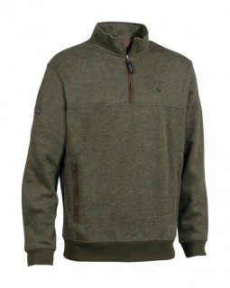 PULL LIGNE VERNEY-CARRON  PRO HUNT  MODELE MUNTJAC   COL ZIPPE