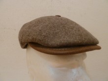 CASQUETTE PLATE LOVERGREEN 4 PANS TAUPE