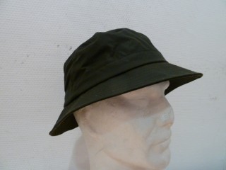 CHAPEAU HUILE COTON LOVERGREEN VERT