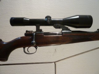 CARABINE TYPE MAUSER K98  CAL 300 WIN MAG + ZEISS 8X56