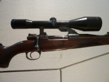 CARABINE TYPE MAUSER K98  CAL 300 WIN MAG + ZEISS 8X56