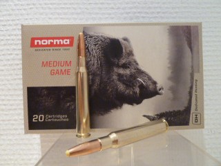 NORMA CALIBRE 7x64 POINTE PLASTIQUE 11G 170GR