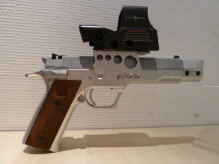 PARDINI MOD PC9S CALIBRE 9X21 + POINT ROUGE SIGHT MARK