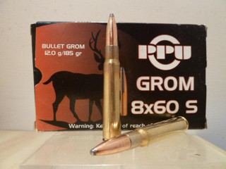 CARTOUCHE PARTIZAN CALIBRE 8X60S 185GR GROM