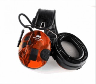 CASQUE 3M PELTOR SPORTTAC - KIT GEL - COQUILLES CAMO ORANGE