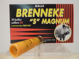 BALLE BRENNEKE SERIE S CALIBRE 20 MAG