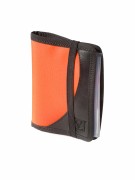 PORTE PERMIS DE CHASSE RISERVA CUIR/NYLON ORANGE