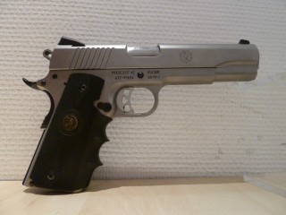 PISTOLET RUGER SR 1911 INOX  CAL 45 ACP