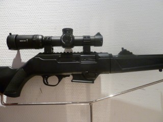 RUGER PC CARBINE CALIBRE 9x19 + LUNETTE SHEPHERD 1-8X24