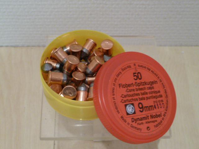 BOITE DE 50 BOSQUETTES 9MN FLOBERT - Munitions | Armurerie ...