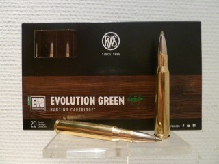 RWS CALIBRE 30-06 EVO GREEN 9G 139GR