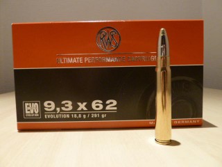 RWS CALIBRE 9,3X62  EVO 18,8G 290GR