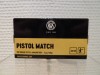 RWS PISTOL MATCH  22LR