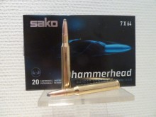 SAKO CALIBRE 7X64 HAMMERHEAD 11G 170GR