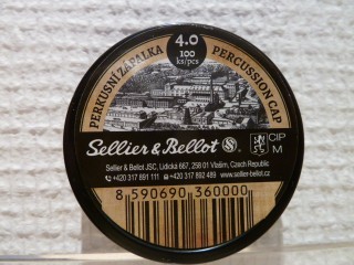 AMORCES POUDRE NOIRE SELLIER & BELLOT 4.0