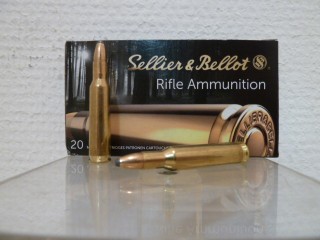 CARTOUCHES SELLIER-BELLOT CALIBRE 222 REM SP 50grs