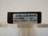 CARTOUCHES SELLIER-BELLOT CALIBRE 222 REM SP 50grs