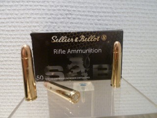 CARTOUCHES SELLIER-BELLOT CALIBRE 30 CARBINE 110gr FMJ