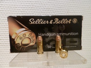 CARTOUCHES SELLIER-BELLOT CALIBRE 40S&W 180gr FMJ