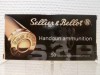 CARTOUCHES SELLIER-BELLOT CALIBRE 9 LUGER 124gr FMJ