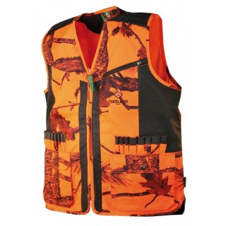 GILET SOMLYS ORANGE CAMOUFLAGE