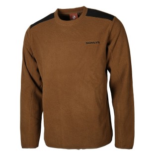 PULL SOMLYS COL ROND CAMEL