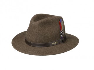 CHAPEAU STETSON POWELL TRAVELLER MARRON