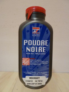 POUDRE NOIRE MOUSQUET  (AUCUNE LIVRAISON POSSIBLE)