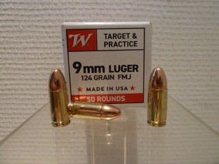 WINCHESTER 9x19 124 GR FMJ