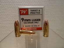 WINCHESTER 9x19 124 GR FMJ