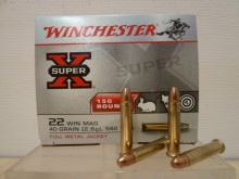 WINCHESTER CALIBRE 22 MAGNUM FMJ Bt 150