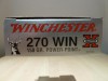 WINCHESTER CALIBRE 270W POWER-POINT 150 GRAINS