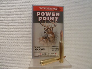 WINCHESTER CALIBRE 270WIN POWER-POINT 130 GRAINS
